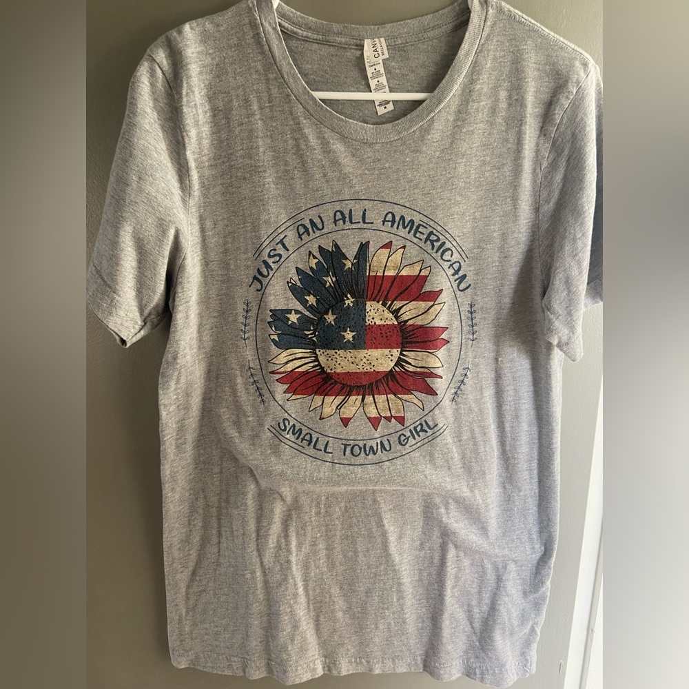 Gray, bella canvas T-shirt